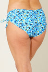 Blue Leopard High Leg Bikini Brief